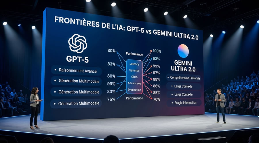 GPT-5 vs Gemini Ultra 2.0 : Le choc des titans IA en 2026