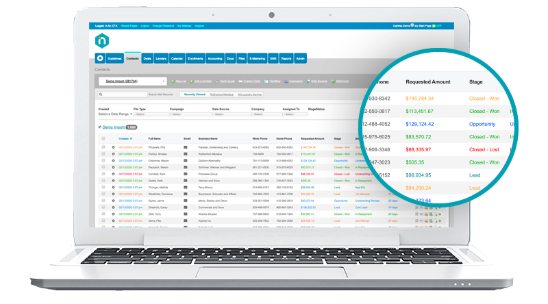 Centralisation des Données avec un CRM