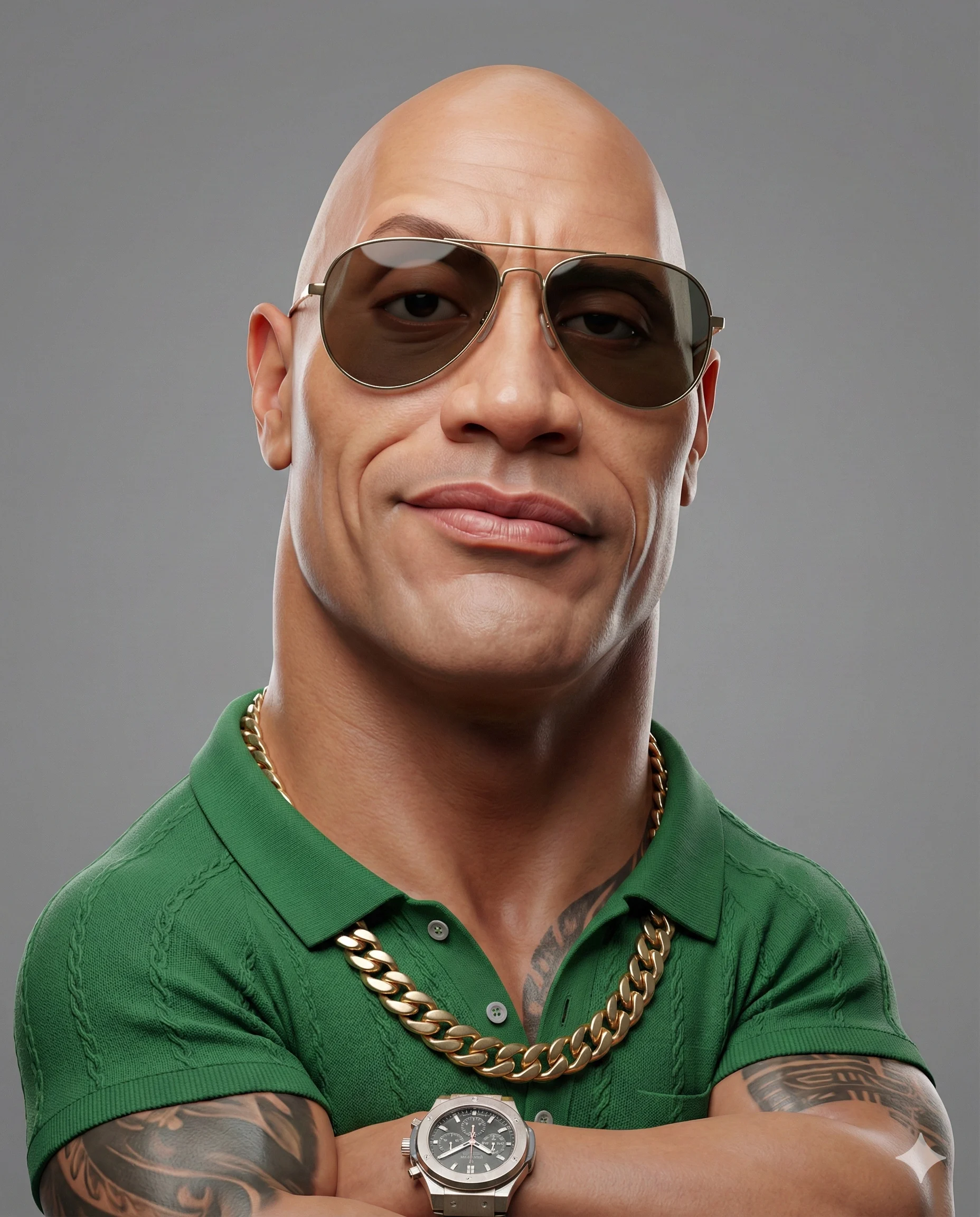Portrait caricature 3D stylisée