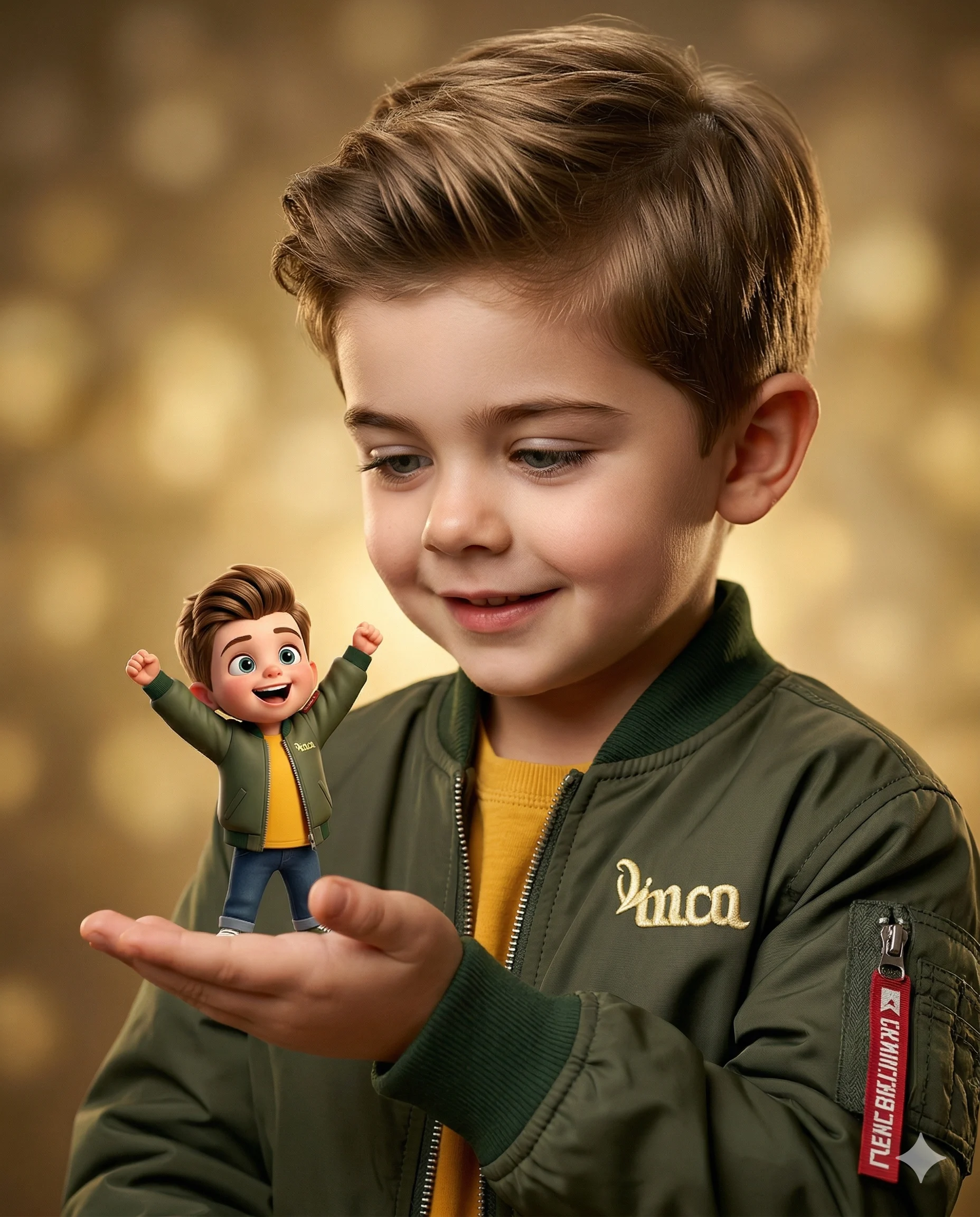 Miniature animée Pixar sur la paume